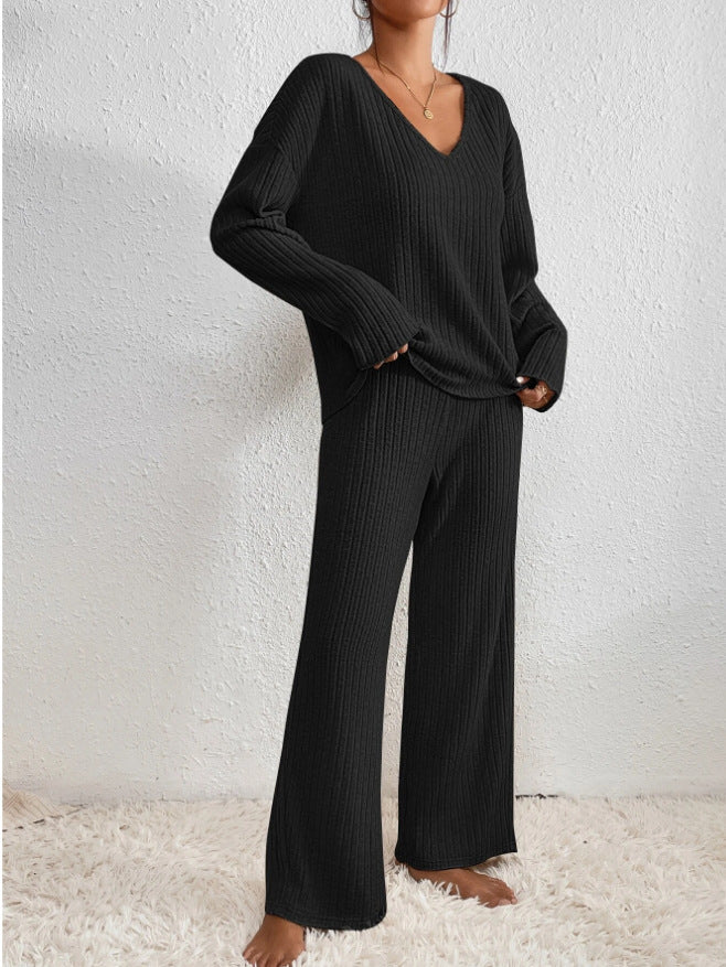 Madani | Ribbed Knit Two-Piece Set