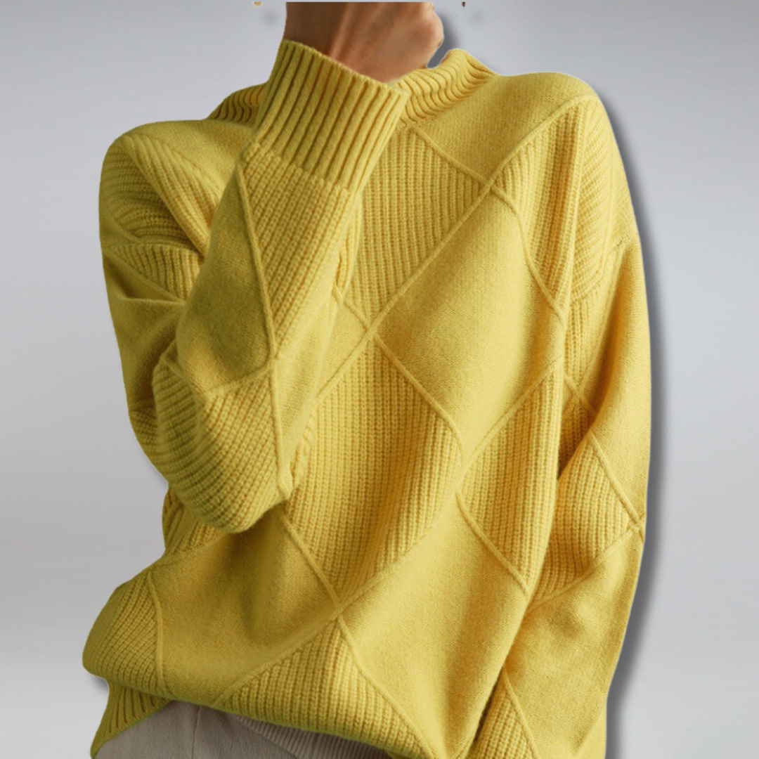 ANNIKA™ | Knitted turtleneck sweater