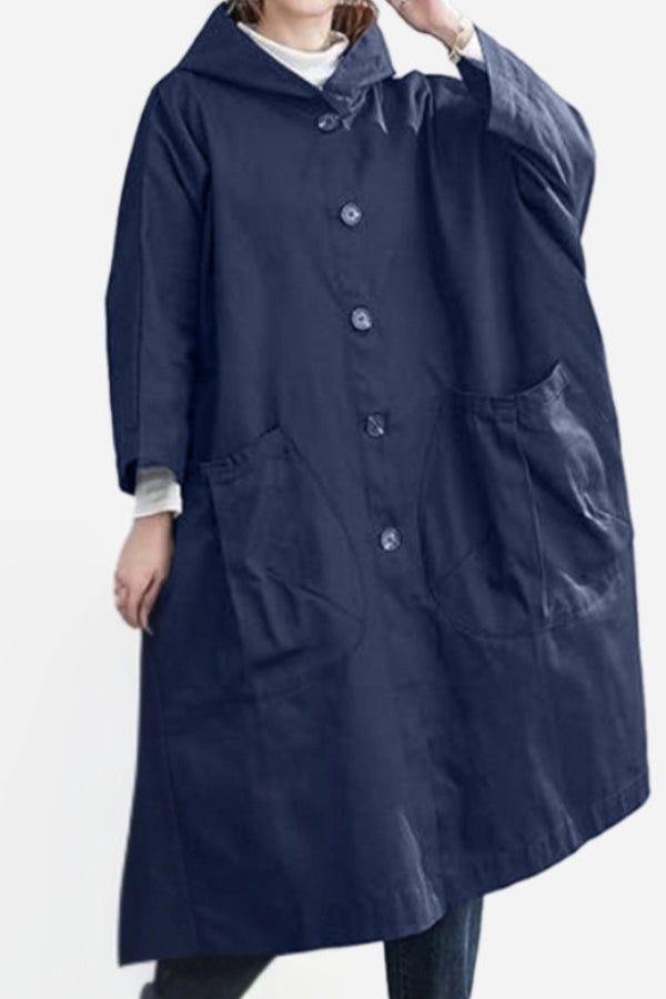 Madani | Oversized Water Resistant Windbreaker Jacket