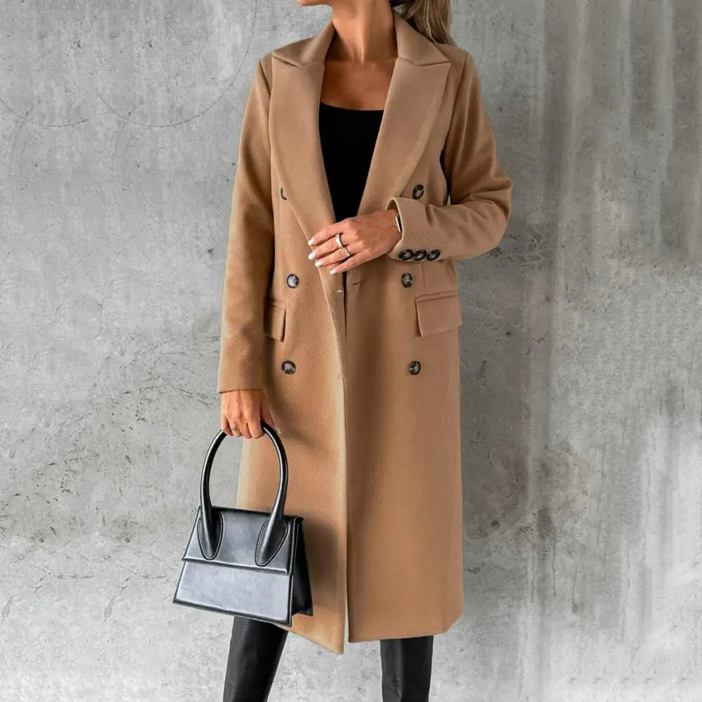 SELENE | Chic wool trench coat